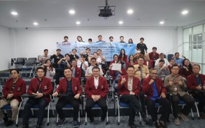 Pelantikan dan Serah Terima Jabatan Ketua Organisasi Mahasiswa dan Pembina Mahasiswa Fakultas Teknik Universitas Tarumanagara Tahun Akademik 2025/2026