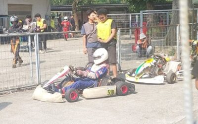 Mahasiswa Teknik Mesin Untar Ramaikan Kejurnas Gokart Eshark Rok Cup Seri VI 2025