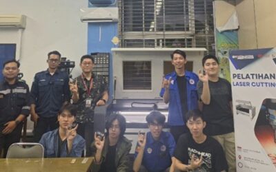 Teknik Mesin Untar Hadirkan Pelatihan Laser Cutting untuk Peningkatan Kompetensi Sivitas Akademika dan Inovasi Teknologi