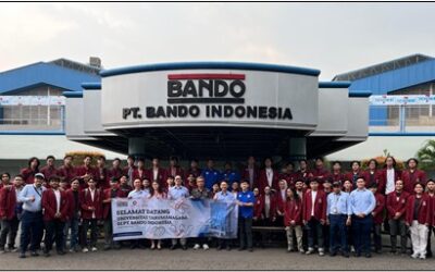 Mahasiswa Teknik Mesin Universitas Tarumanagara Laksanakan Kunjungan Industri ke PT Bando Indonesia untuk Memperluas Wawasan