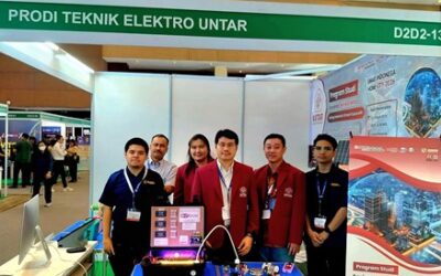 Mahasiswa Teknik Elektro UNTAR Berpartisipasi dalam Pameran Smart Home+City Indonesia 2026, Tampilkan Inovasi Teknologi di Kancah Internasional