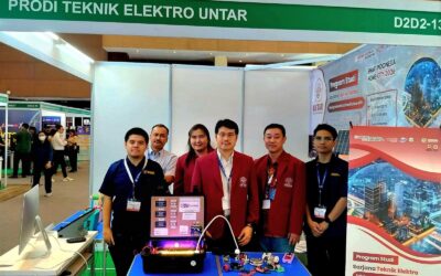 Mahasiswa Teknik Elektro UNTAR Berpartisipasi dalam Pameran Smart Home+City Indonesia 2026, Tampilkan Inovasi Teknologi di Kancah Internasional