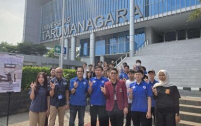 Peduli Ojek Online, Mahasiswa Teknik Mesin Untar dan Yamaha Kolaborasi Sediakan Layanan Ganti Oli Gratis