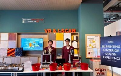 Program Studi Teknik Mesin UNTAR Tampilkan Inovasi 3D Printing pada Pameran Vivere Group